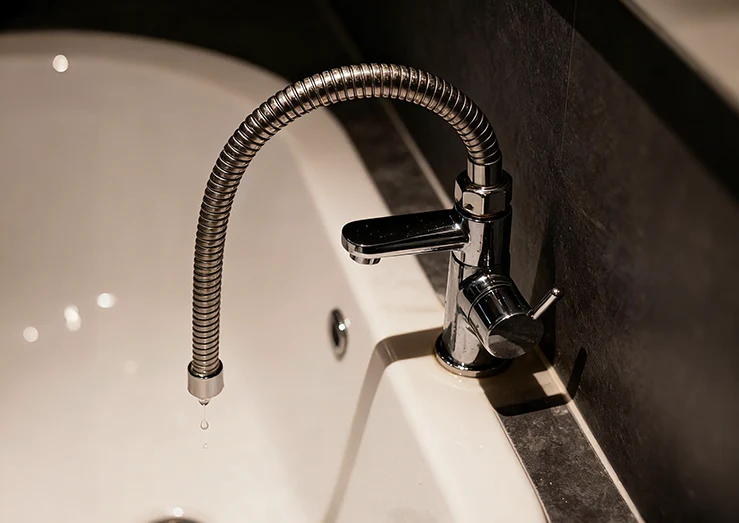 Jak poradzić sobie z cieknącym wężem w łazience?