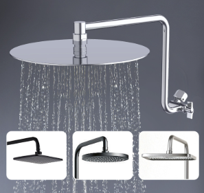 Regulowane przedłużenie ramienia prysznicowego z litego mosiądzu