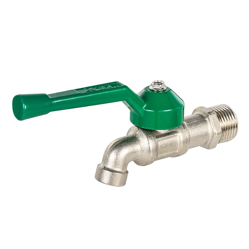 Całkowicie miedziany zewnętrzny kran ogrodowy o wysokim przepływie MDHC8010