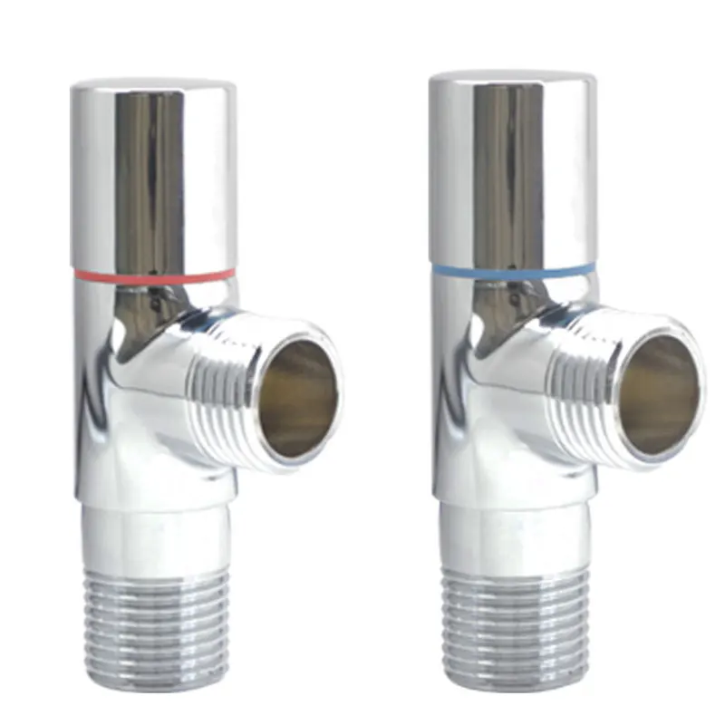 Mosiężny zawór kątowy