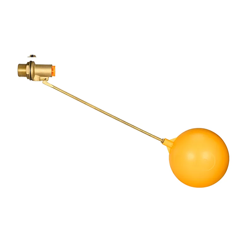 Zawór pływakowy typu dźwigniowego z tworzywa sztucznego z brązu