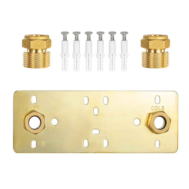 Złoty talerz prysznicowy