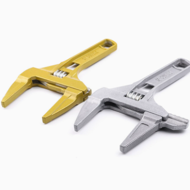 Klucz ze stopu aluminium o dużej wytrzymałości, z dużą szczęką i krótkim uchwytem