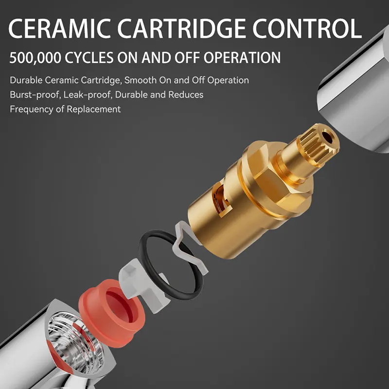 Electroplated Brass Angle Valve