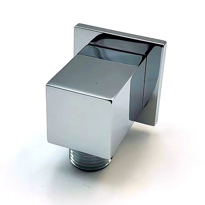 Wysokiej jakości uchwyt prysznicowy z litego mosiądzu, ukryty kwadratowy uchwyt do ręcznego prysznica, wytrzymały uchwyt ścienny