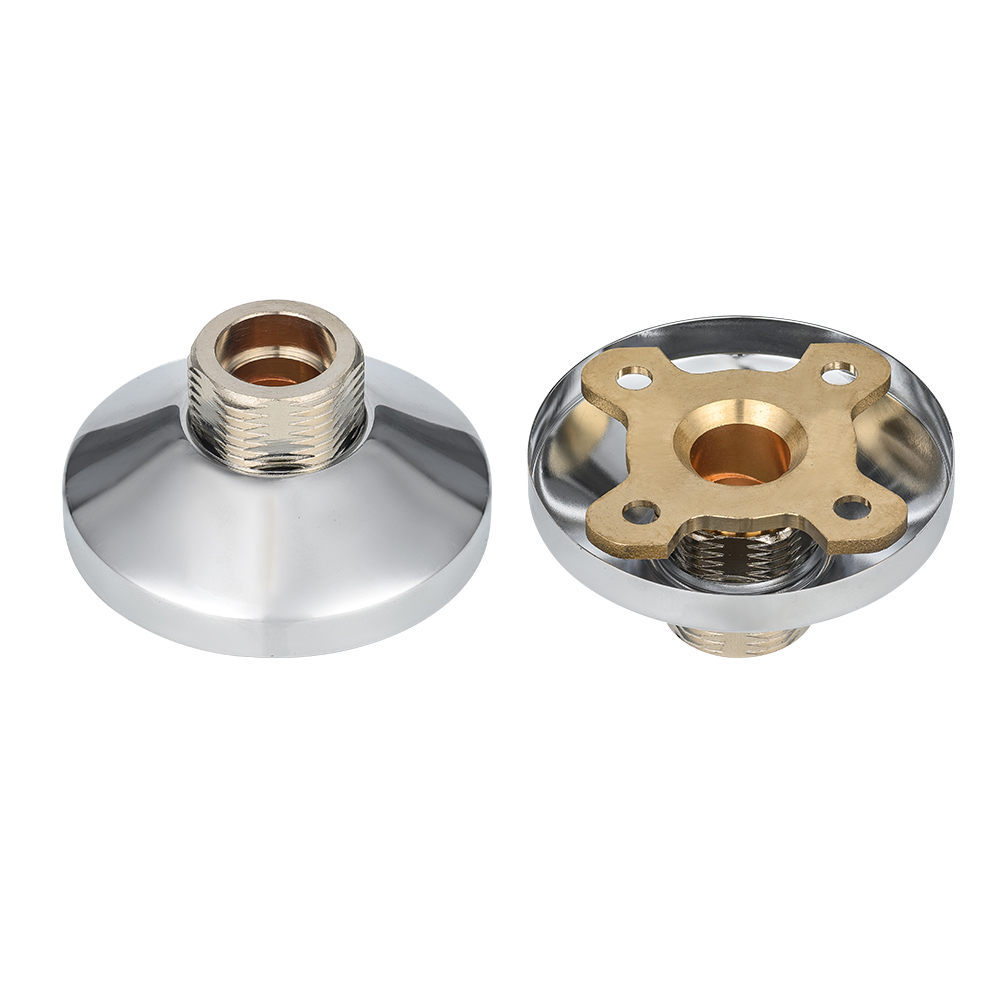 Zestawy do montażu prysznica w kolorze srebrnym